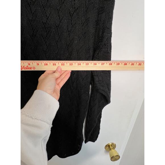 Zero To Sixty Black Womens Trisha Sayad Sweater Size One Size Fits All! - Picture 4 of 6